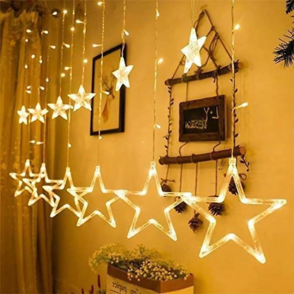 GLOWSPACE Star Curtain Lights