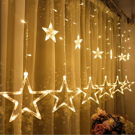 GLOWSPACE Star Curtain Lights