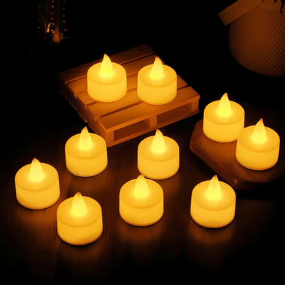 Pack of 24 Glowspace Flameless Electric LED Candles