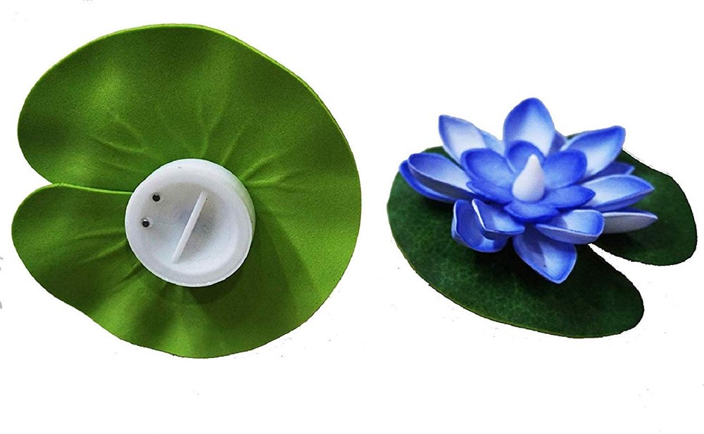 Set of 6 Automatic Lotus Sensor Light for Festival Lighting Decoration