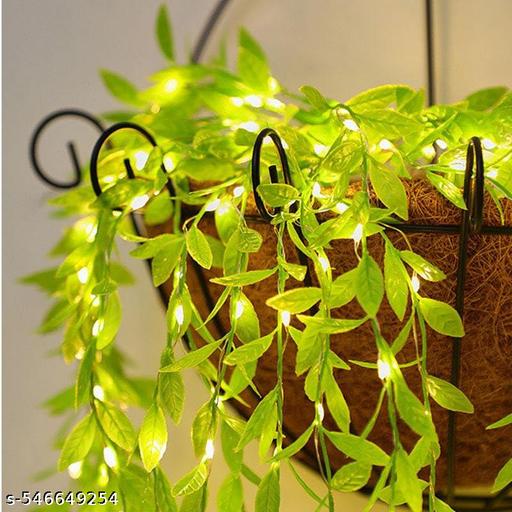 GLOWSPACE  Artificial Leaf Curtain LED String Light